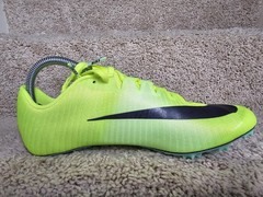 Nike Zoom Ja Fly 3 Volt Mint Foam Track Field Spike DR9956-700 Sz 8 RARE