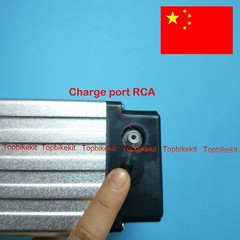 Aluminium Rear Rack Battery Case 05 / 07 36V for ebike battery 18650 cells