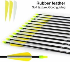 12Pcs 28inch Fiberglass Arrows For Practice Target Shooting Recurve Compound Bow