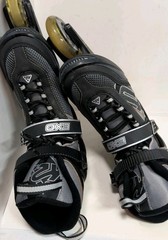 Mens K2 Exo 2.1 Sz 8 40.5 Outdoor Black Performance Inline Skates Roller Blades