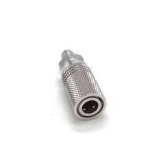 Extended Quick Disconnect Stainless Steel 8MM Coupler for FX Air Guns