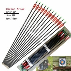 51″ Archery Takedown Recurve Bow Right Hand Hunting & 6/12Pcs Target Arrows Set