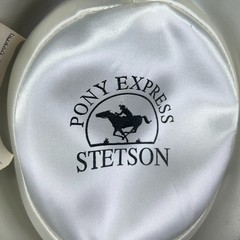 VTG Stetson Pony Express DW460 Sawyer Cowboy Western Black Pure Wool Hat – Sz 7