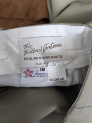 Tailored Sportsman Knee Patch Riding Breech Royal Hunter Side Zip 18 MSRP $199