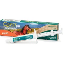 Quest Gel Moxidectin Horse Dewormer Early Grazing Season 0.5oz Sure-Dial Syringe