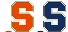 Syracuse Vinyl Window Decals Set of 2