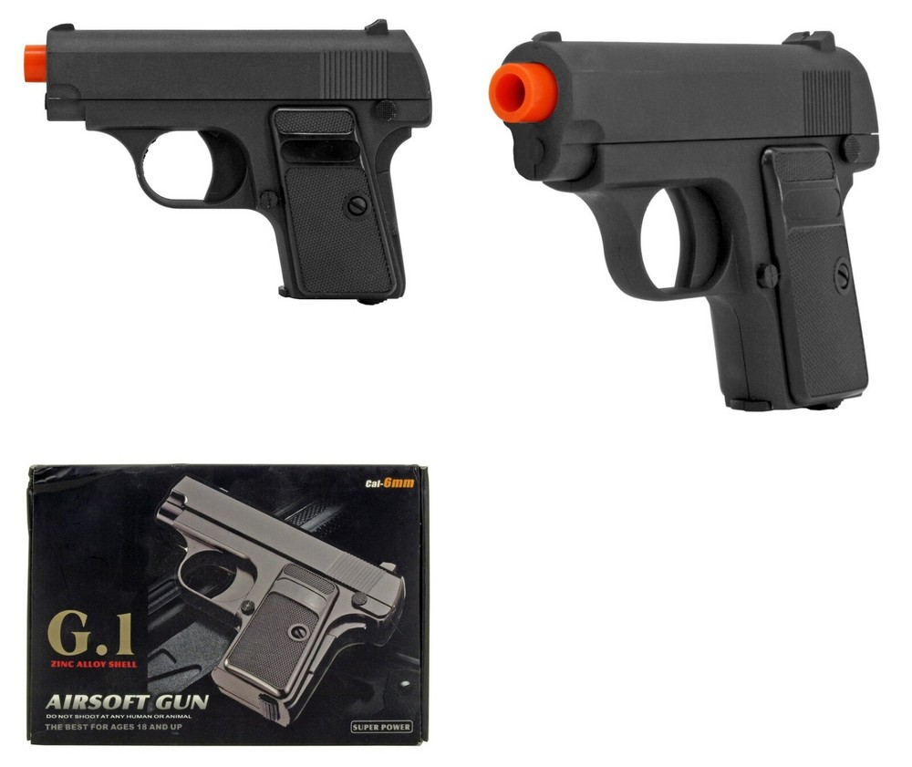 Metal Zinc Alloy G.1 Airsoft Spring Pistol Gun