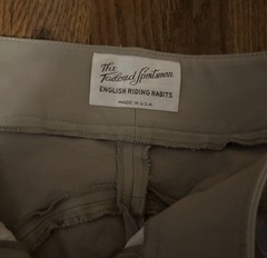 Tailored Sportsman Breeches 30 Tan Side Zip English Riding Pants