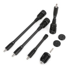 6-12 Inch Archery Bow Stabilizer for Compound Bows – 3K Carbon Fiber, Damping Sy
