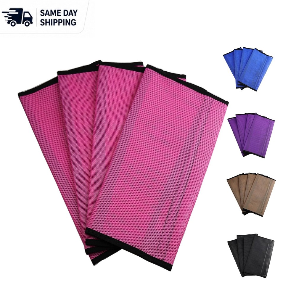 Adjustable Equestrian Fly Boots – Protective Mesh Leggings for All Horse Breeds