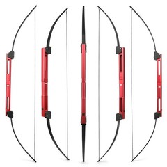 58″ Recurve Bow 35 lbs Folding Bow CNC Portable RH/LH Archery Hunting Bow Arrow