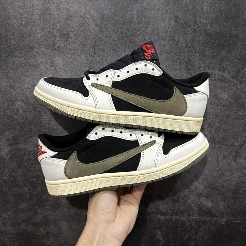 AJ 1 Retro Low OG SP Travis Scott Olive DZ4137-106 Men’s Shoe Sizes 4-13