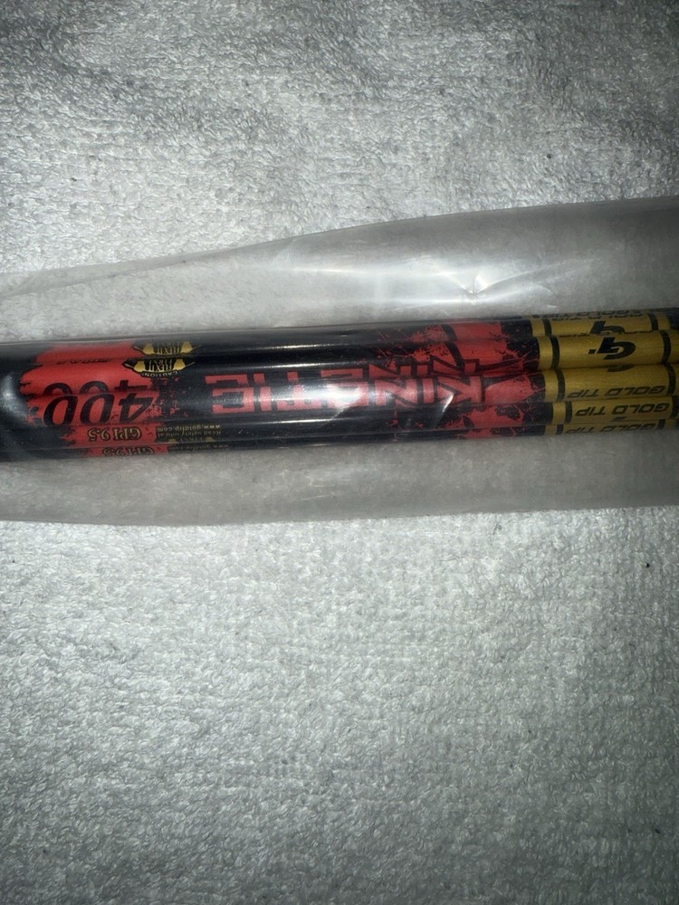 Gold Tip 400 Kinetic .400 Arrow Shaft 12(pk) New Uncut Made In USA Inserts Inc