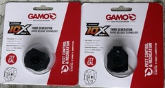 New 2 pack Gamo 10x Quick-Shot Rapid Reload Magazine .177 CAL Pellet Air Gun