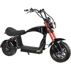 MotoTec Mini Lowboy 48V 800W Lithium Scooter in Black Stylish & Powerful