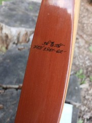 Vintage Damon Howatt Archery Cavalier recurve 38#