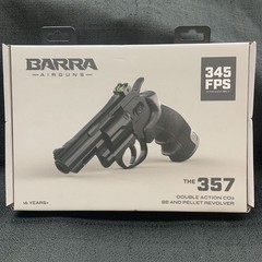 BARRA Airguns «The 357» Double Action CO² BB & Pellet Revolver BRAND NEW