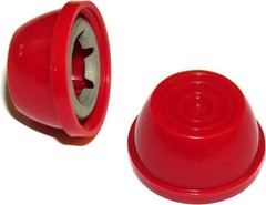 Quadrapoint Hub Caps for Bike/Trike/Scooter – Compatible with Popular Clas