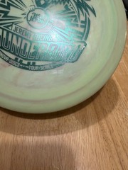Big Jerm 2017 Tour Series –Innova Thunderbird–175g Light Green/Pink Swirl USED