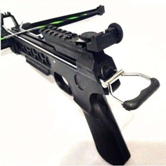 80 lbs FISHING CROSSBOW WITH 6″ heavy steel FISHING BOLT AND FISHING REEL