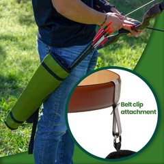 Ergonomic Archery Quiver with Adjustable Strap – Perfect for Hunting or Targets