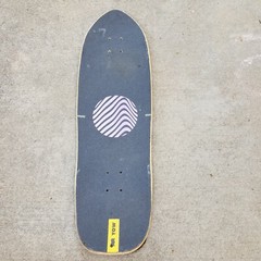 32.5″ WAVE SNAPPERS SURFSKATE Deck Only Basque Spain