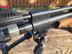 Beeman 2027 PCP Pistol Barrel Band with Picatinny Rail
