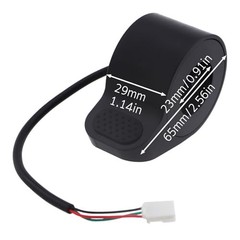 Electric Scooter Thumb Throttle Replacement Part V2 Easy to Install Throttle