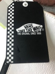 VANS Ｘ CHER　CLUCHBAG BLACK！ / RARE/38X21X3cm/UNUSED!