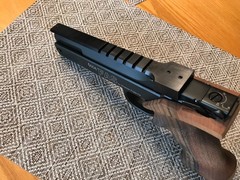 CHIAPPA 6004 FAS TARGET AIR PISTOL, .177 CALIBER, AMBI GRIPS