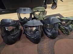 Paintball Mask LOT Of 6