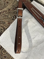 Weaver Breast Collar Leather Swarovski Crystal All American Western Horse Tack