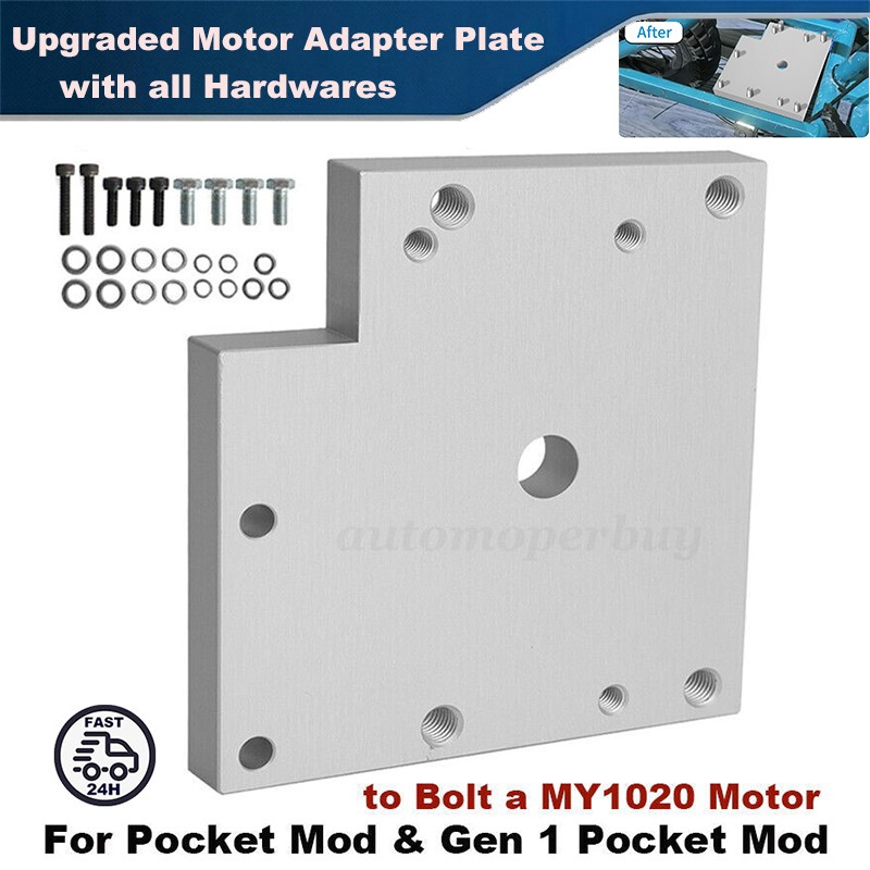 For Razor Upgraded Motor Adapter Plate MY1020 to MX350 RSF350 / Pocket Mod Gen 1