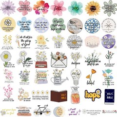 Inspirational Christian Stickers, Waterproof Bible Verse Stickers Supplies