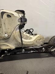 PowerSlide Nordic Trainer XC 150 Off Road Skate Ski Roller Blades Sz 10 mens