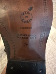 Trennis Women’s Black Leather Western Cowboy Boots Made in Brazil US 7M