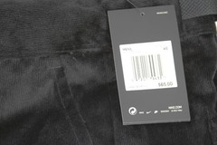 Nike Mens 40 Shorts Corduroy Dri Fit Flex Casual Belted Pockets SB Black $65 NEW