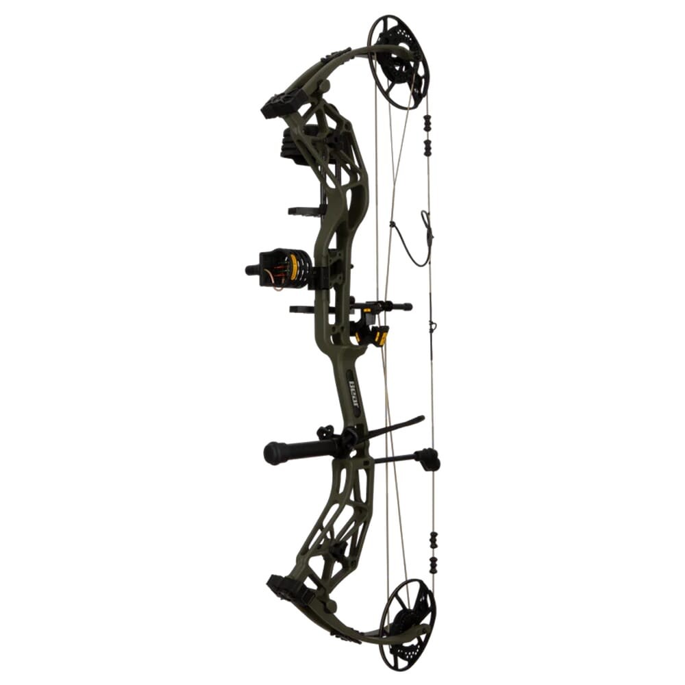 Bear Alaskan XT RTH RH60 Olive Compound Bow, 335 FPS (AV46A73126R): BRAND NEW
