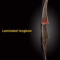 54″ Archery Wooden Bow 20-70lb Traditional Longbow Recurve Bow Hunting Target
