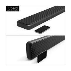 APS (Stainless Steel Black Powder Coated 5 inches) Running Boards Nerf Bars S…