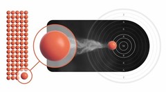 Wearable4U .50 Caliber Reusable Orange Rubber Balls for Paintball Gun 100 pack