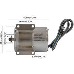 48V 1800W Brushless Electric Motor + 420 Sprocket Chain set Pit Bike Quad Buggy