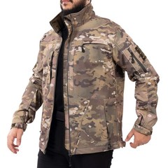 Men’s Tactical Softshell Jacket Fleece Lined Waterproof Windproof Military Coat