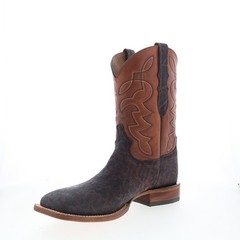 Tony Lama Maldor Square Toe Made In USA Mens Brown Narrow Boots