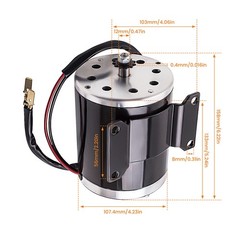 500W 2800-3000RPM Electric Motor Fit for scooter bike go-kart minibike MYZY1020