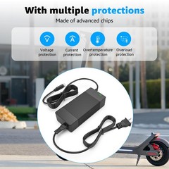 Norward 42V Charger for Phantomgogo A9 A8, with Phantom GO A9 Foldable 350W M…