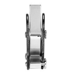 WILDKEN Climbing Ascender Fall 7.8 * 7.5 cm / 3.0 * 2.9 inch, Black