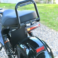 ehoodax 18 Inch Fat Tire Moped 3000W Motor Max Speed 28MI Removable Battery