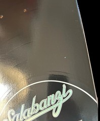 RARE Bastien Salabanzi Vinyl Record Primitive Skateboard Deck Raised Ink NOS NEW
