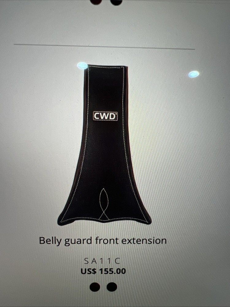 CWD Belly Guard Front Extension In Brown, One Size